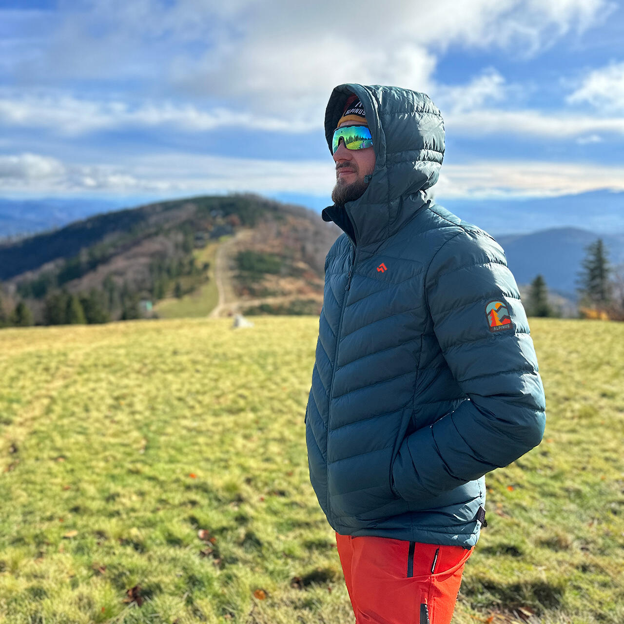 Winterjas voor heren Alpinus Monviso 6/7
