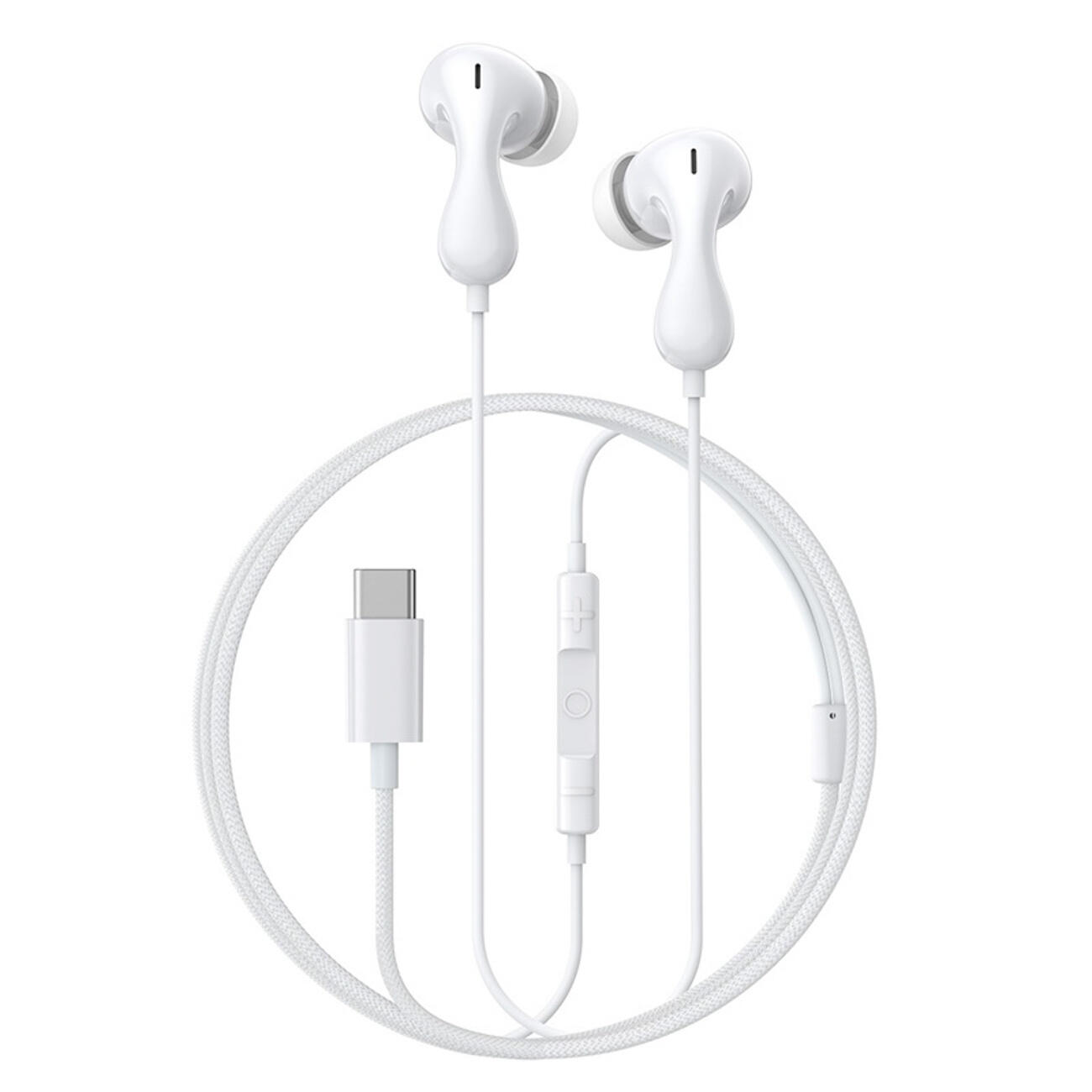 Hoofdtelefoon met microfoon Baseus Encok CZ20 USB-C 6/7