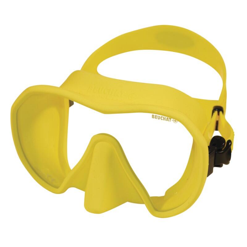 Beuchat - Masque Maxlux S - Masque De Plongée - Jaune - No Size - Decathlon