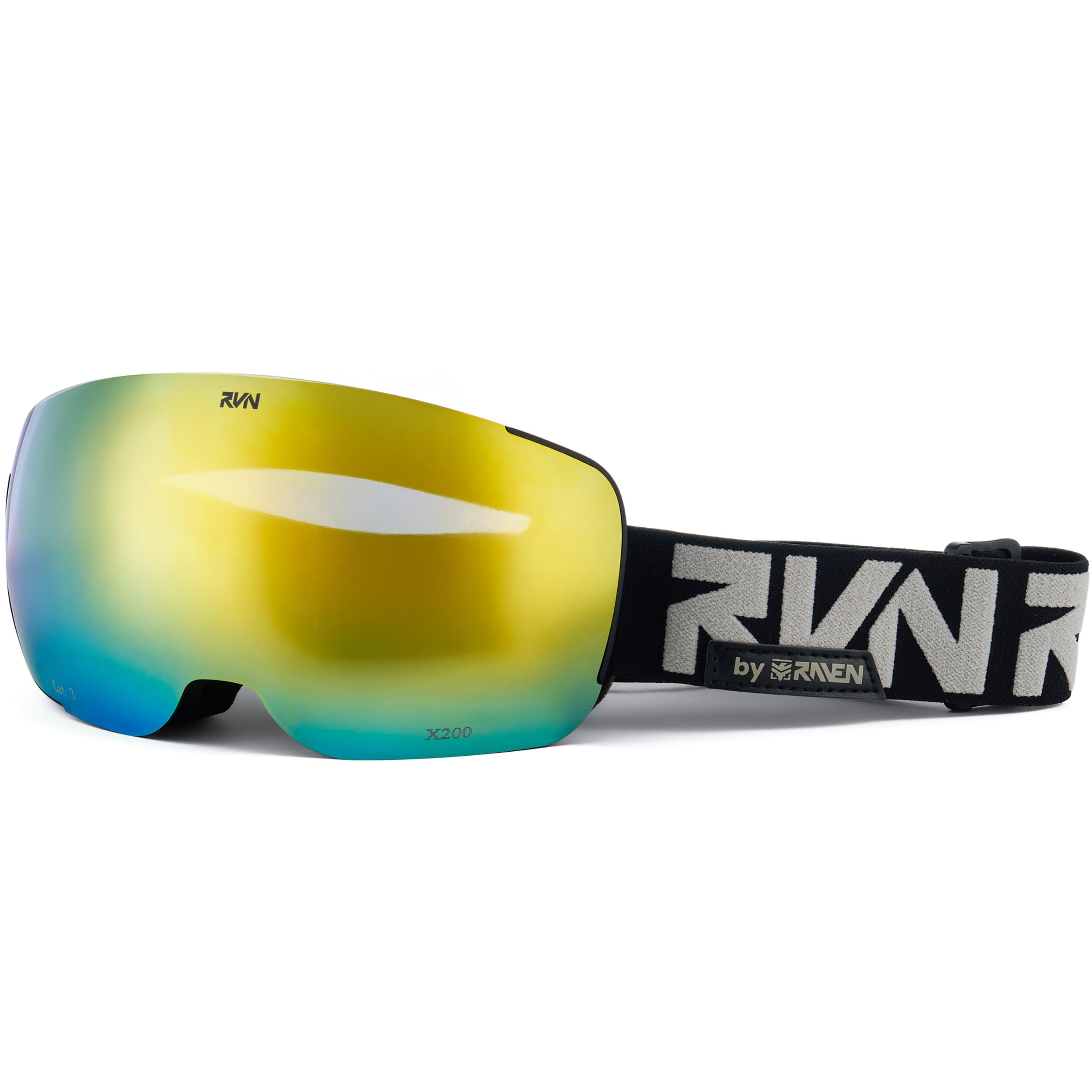 Óculos de esqui e snowboard X200 com lente fixada magneticamente 2/7