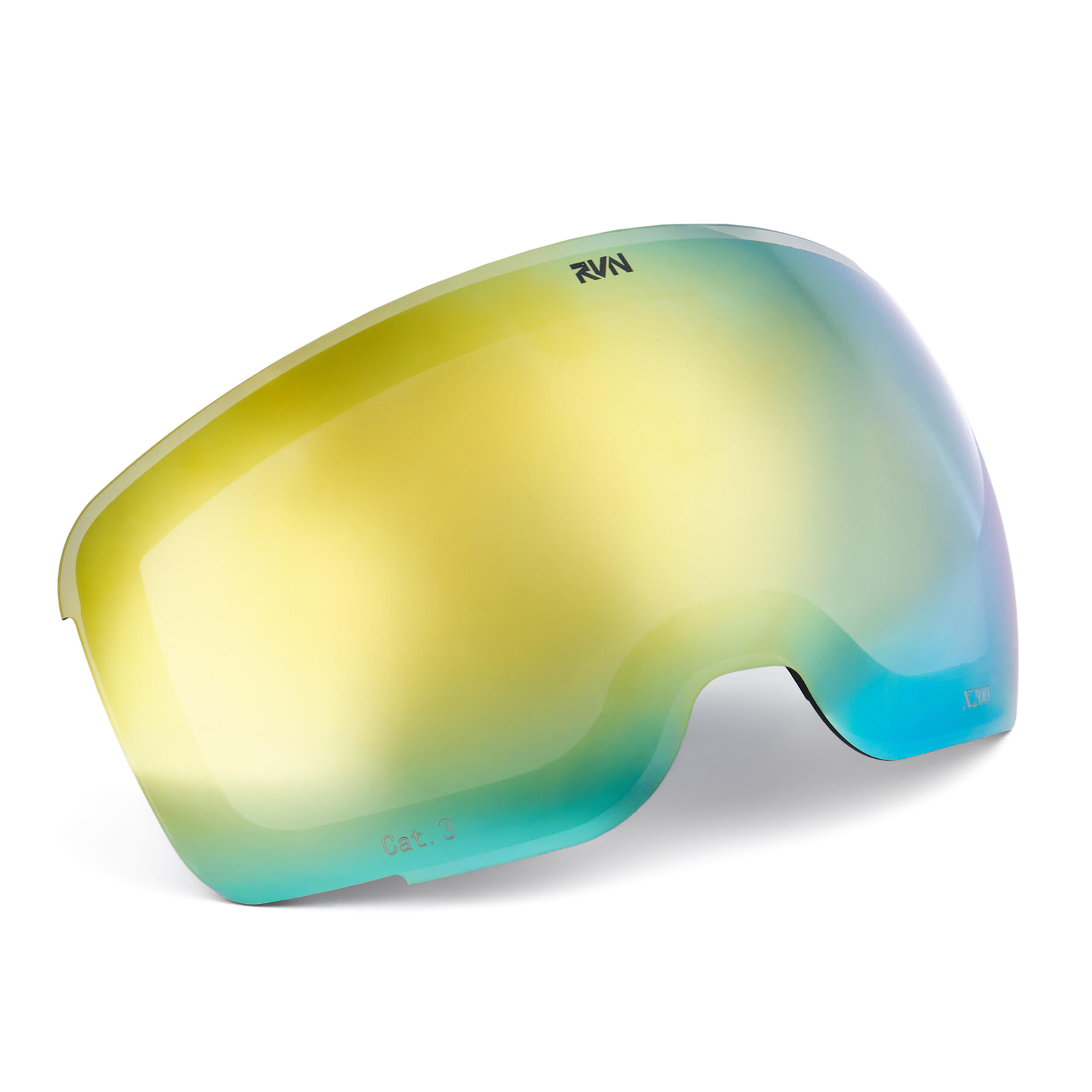 Óculos de esqui e snowboard X200 com lente fixada magneticamente 5/7