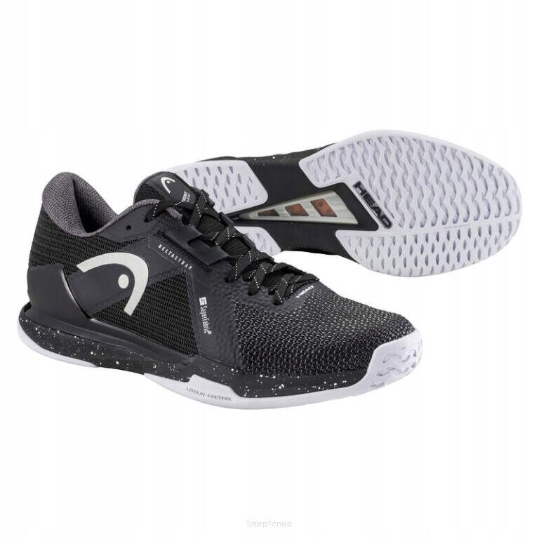 Buty tenisowe Head Sprint Pro 4.0 SF AC czarne 44 2/5