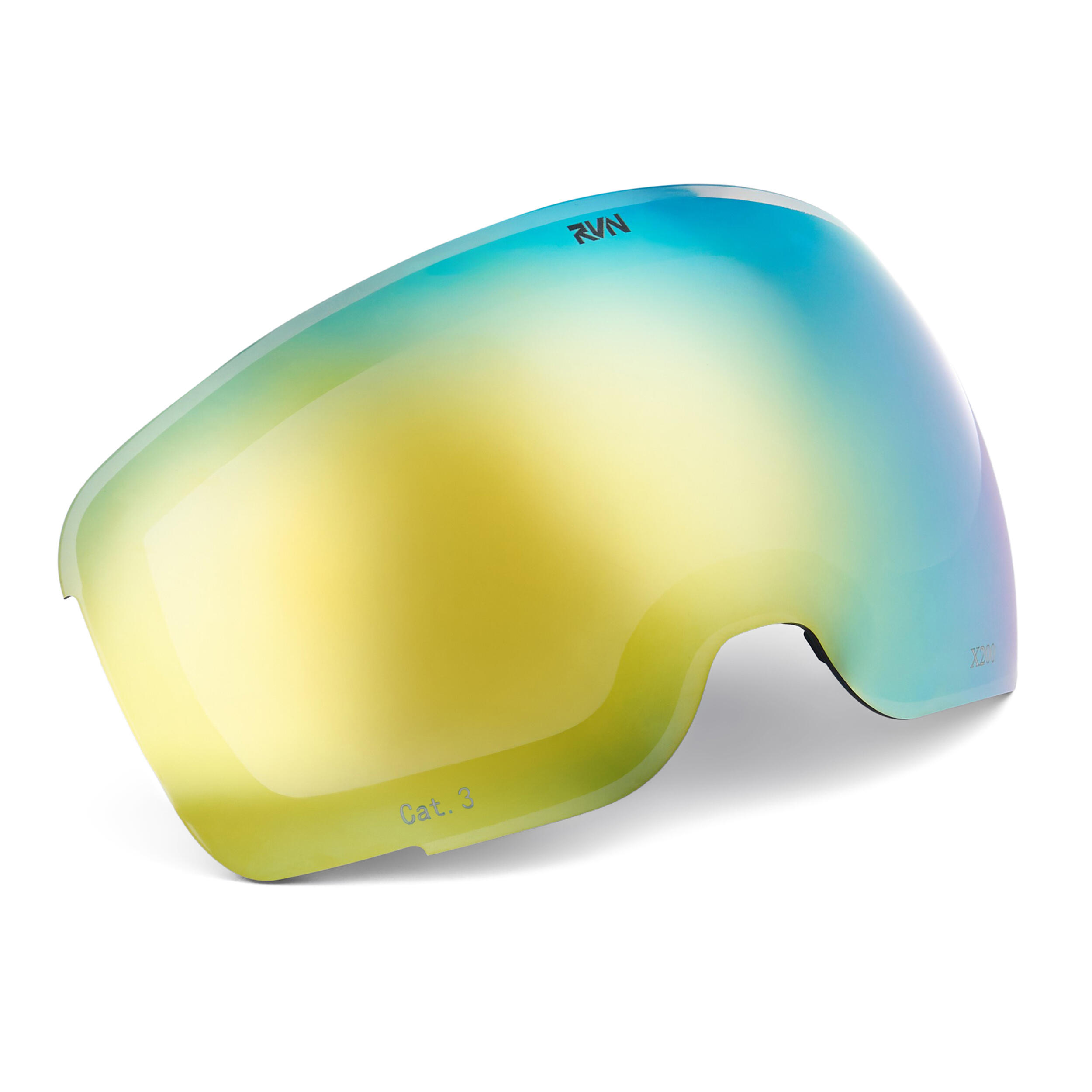 Óculos de esqui e snowboard X200 com lente fixada magneticamente 5/7