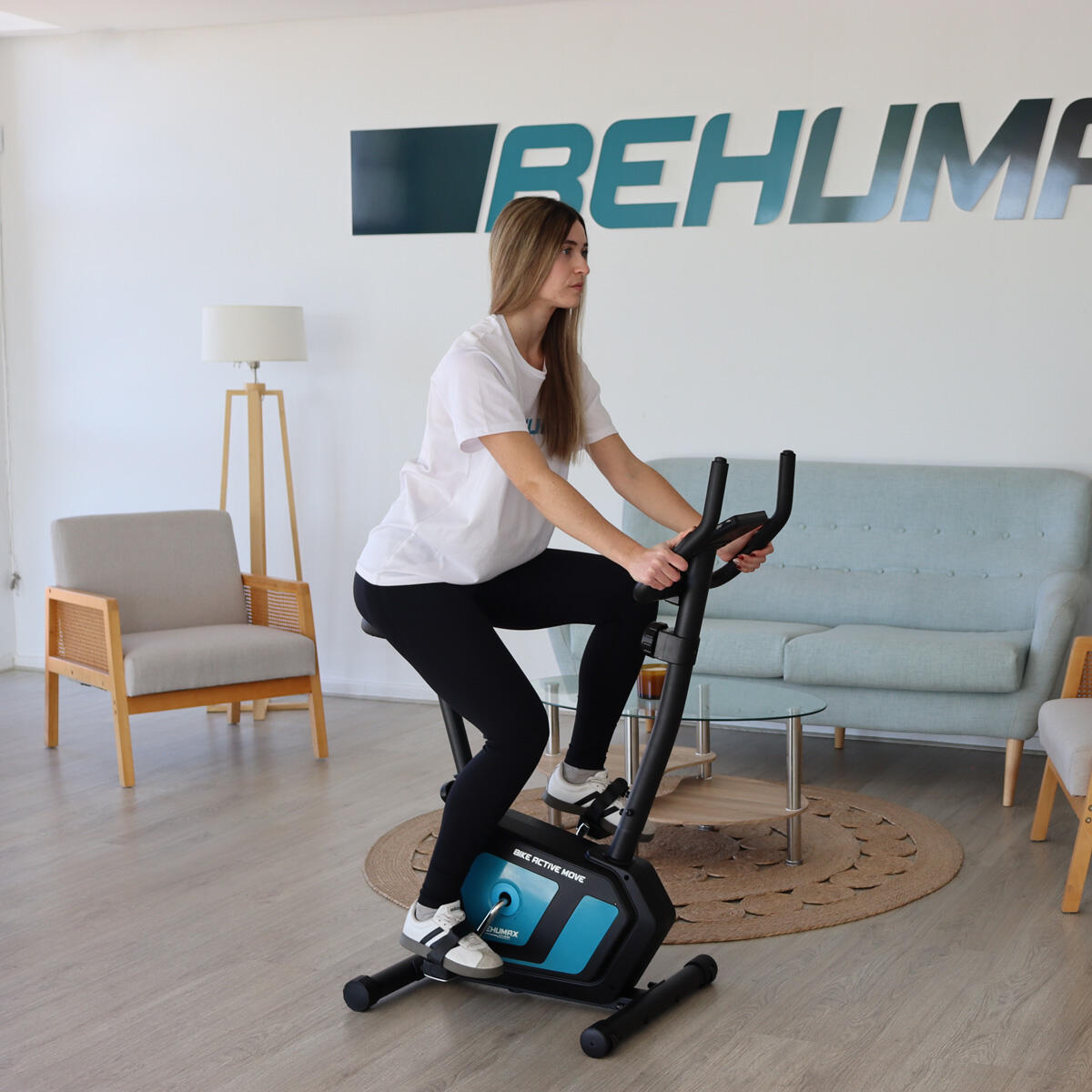 Bicicleta estática magnética Active Move Behumax 2/6