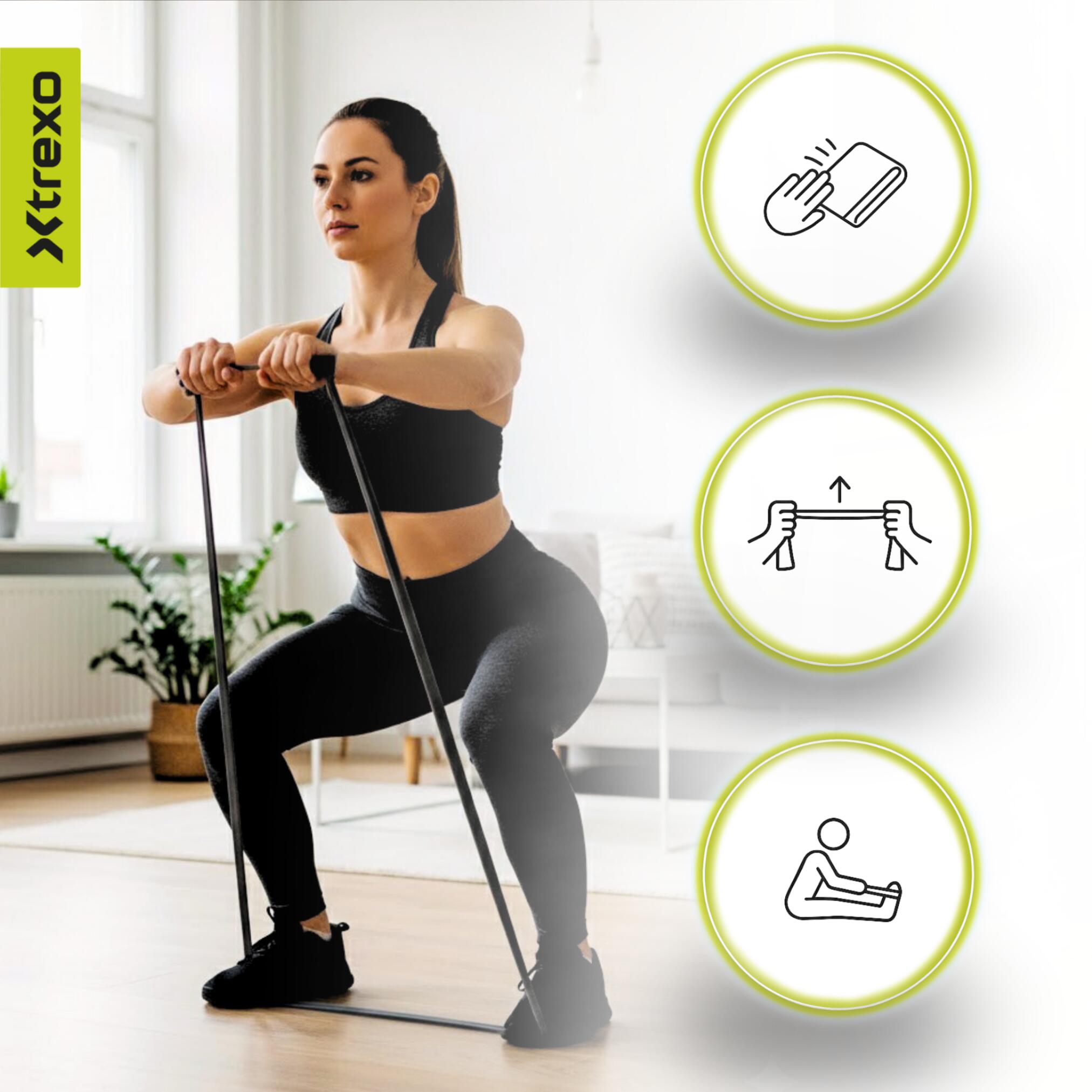 Rehabilitatieband XTREXO TXO-B4Z072-BK 4/7