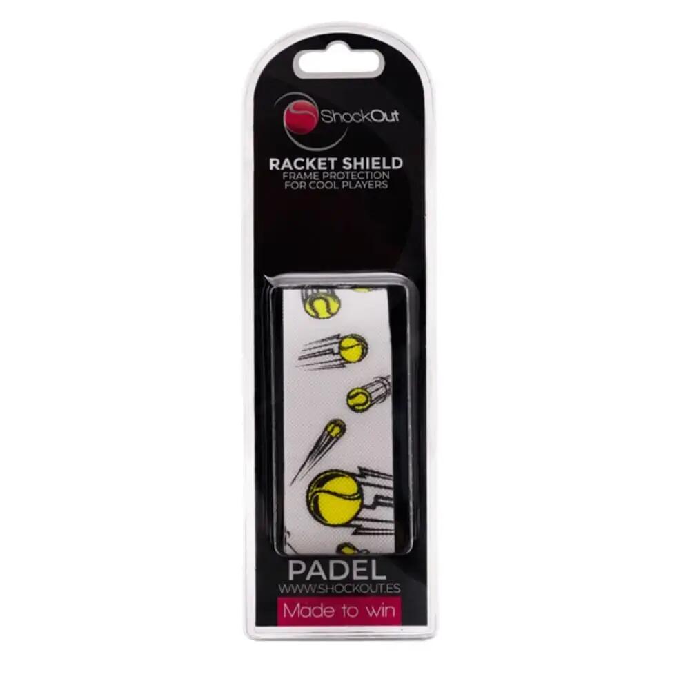 Shockout Padel Racket Protector With A Ball Design