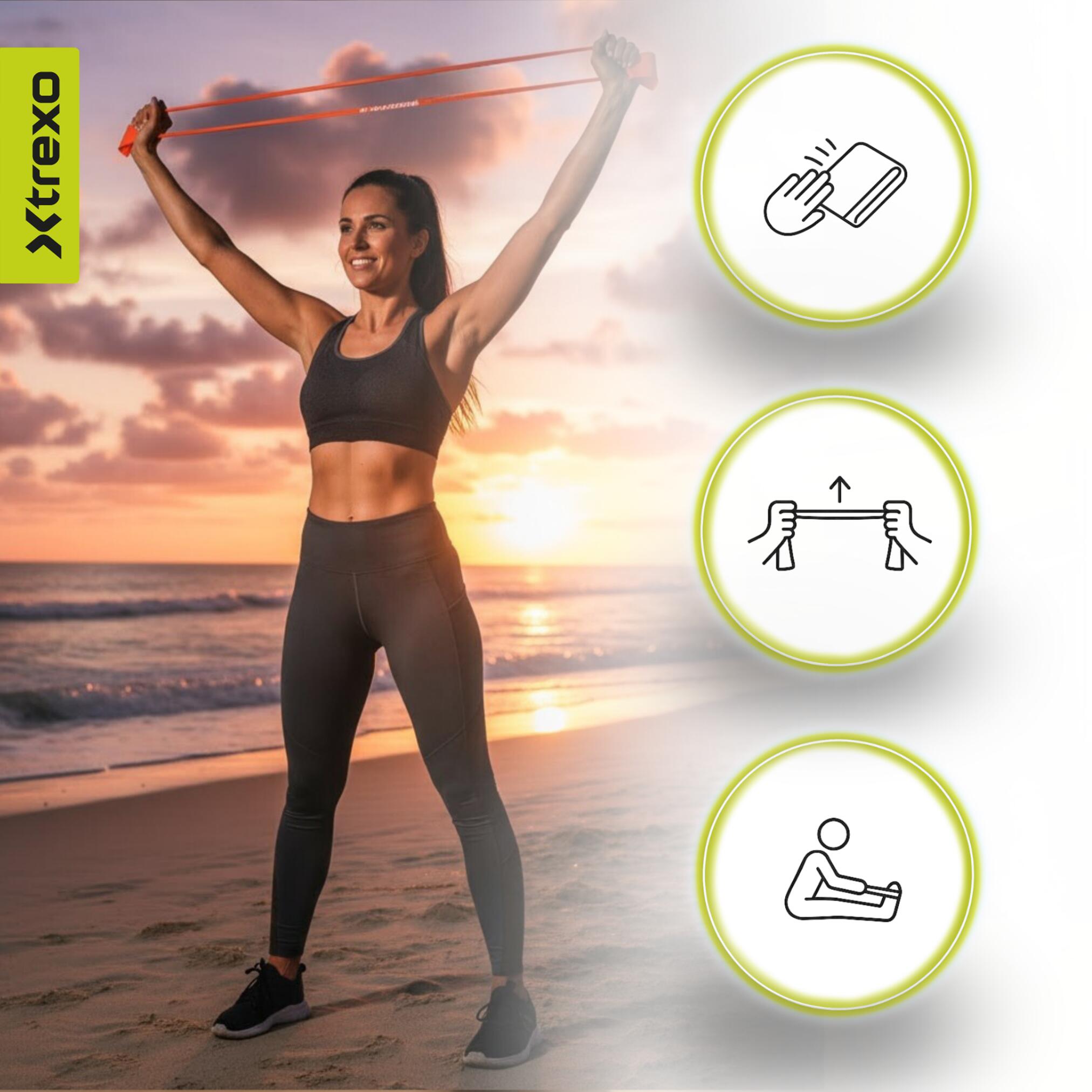 Rehabilitatieband XTREXO TXO-B4Z069-PK 4/7