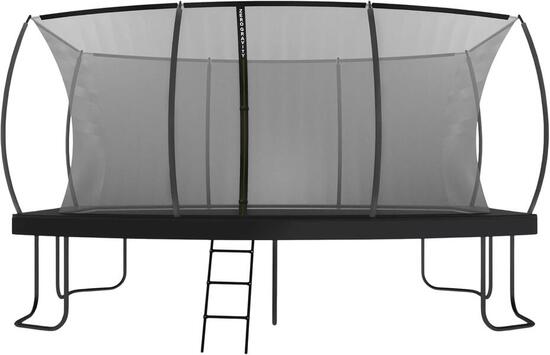 Ultima 5 Gartentrampolin 457x366 cm oval mit Leiter und Bodenanker-Set