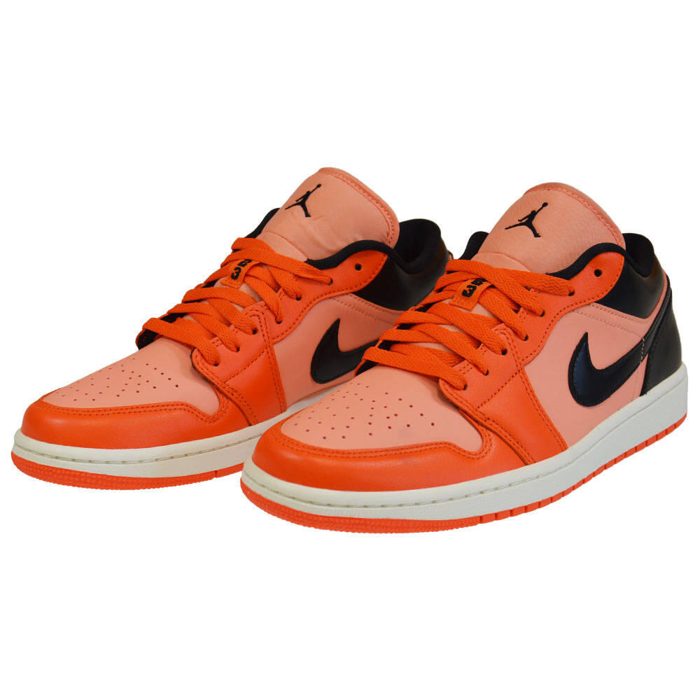 Jordan 1 Low Orange Black (W) 3/6