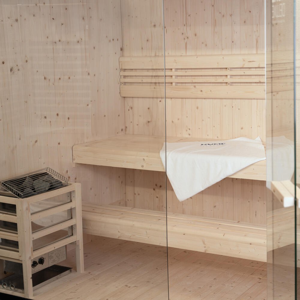 Sauna tradizionale SHADOW M - 120 x 120 cm per 2 persone 4/7