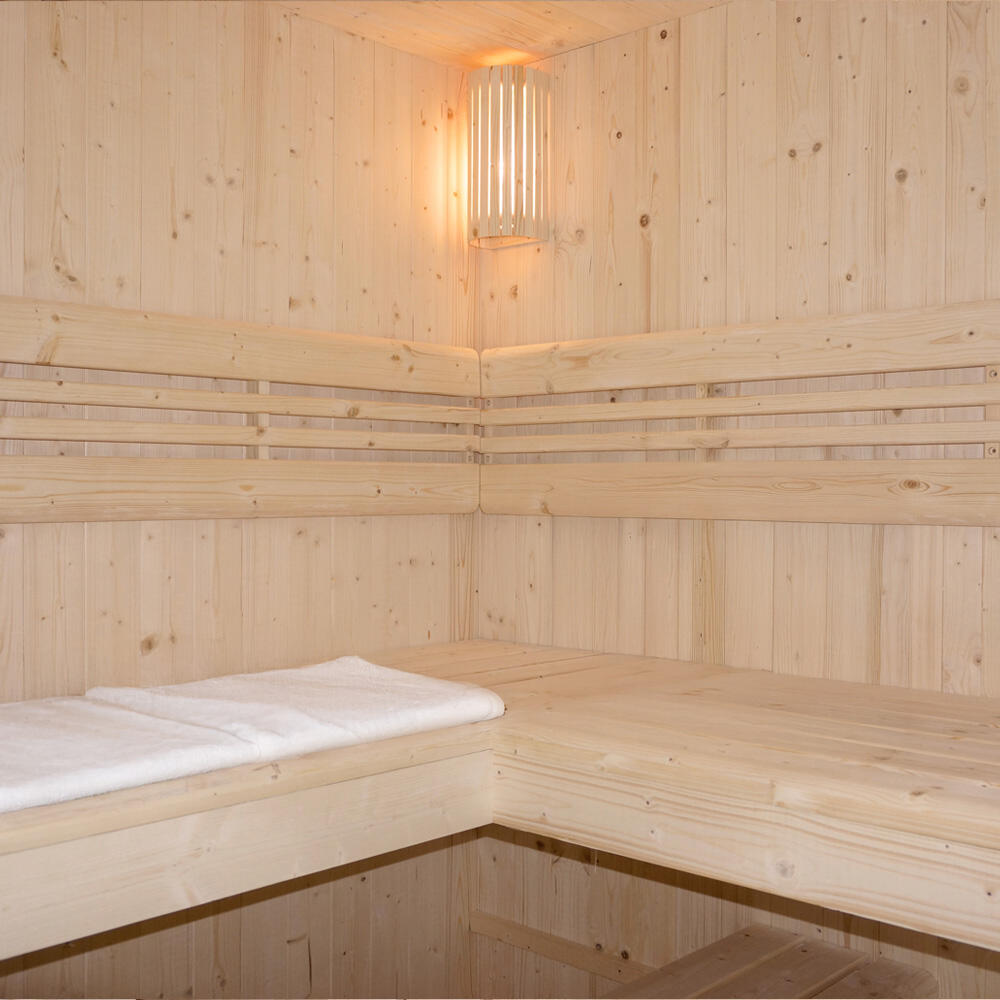 Traditionelle Sauna SHADOW XL BIG - 200 x 200 cm für 6 Personen 7/7