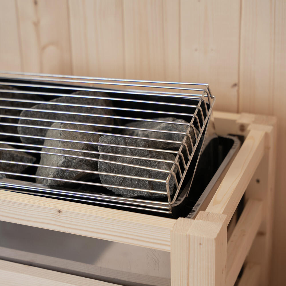 Traditionele sauna SHADOW L - 150 x 120 cm voor 3 personen 6/7
