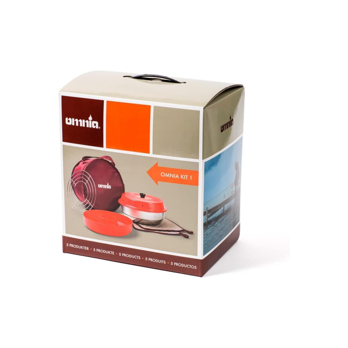 Pack OMNIA Four +Sac + 2 Maniques + Grille + Moule En Silicone + thermomètre 3/5