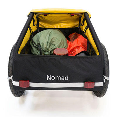 Przyczepka Rowerowa Bagażowa Burley Nomad Yellow Żółta 7/7