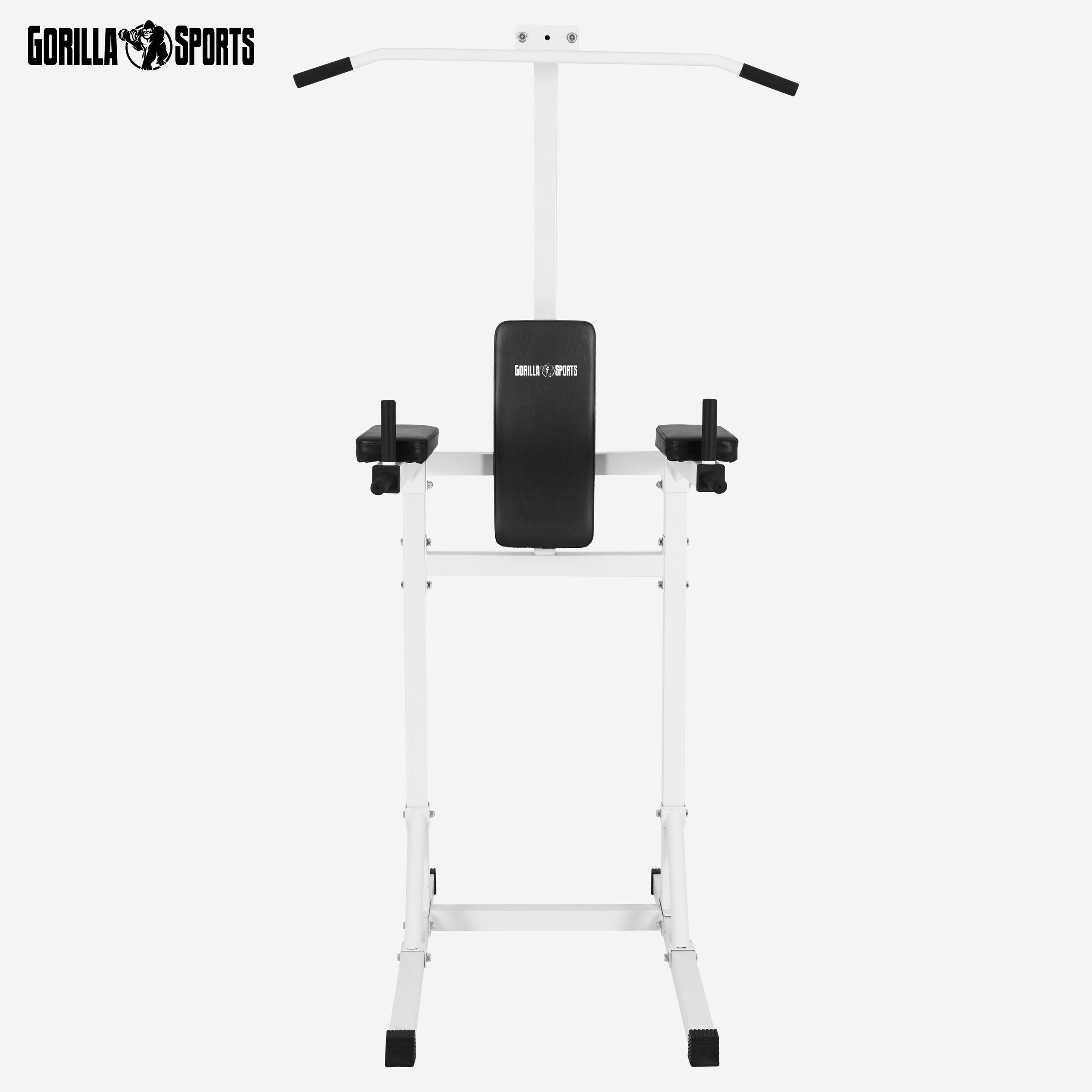 Silla Romana Musculación Gorilla Sports Blanco 2/7