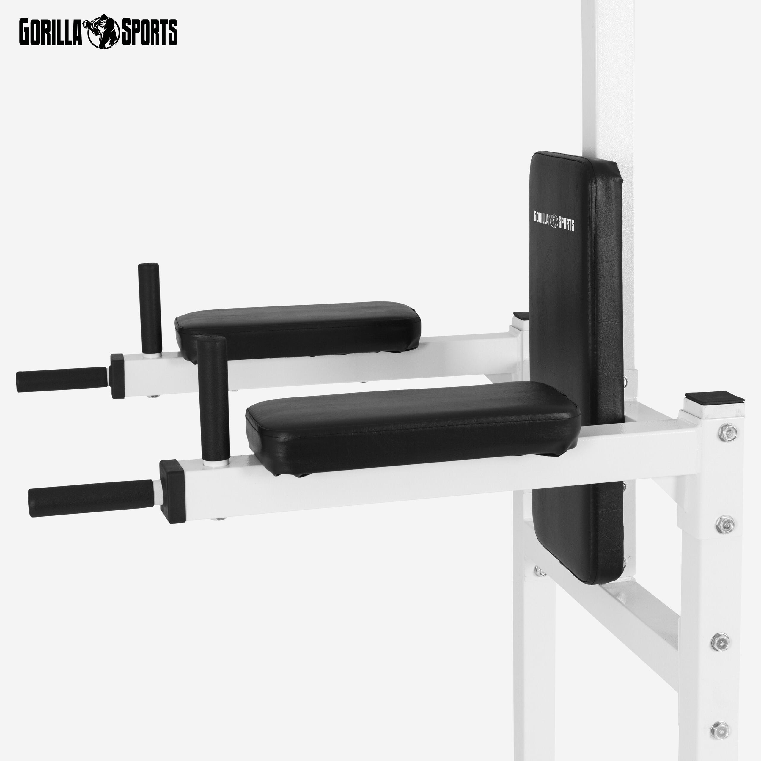 Silla Romana Musculación Gorilla Sports Blanco 4/7