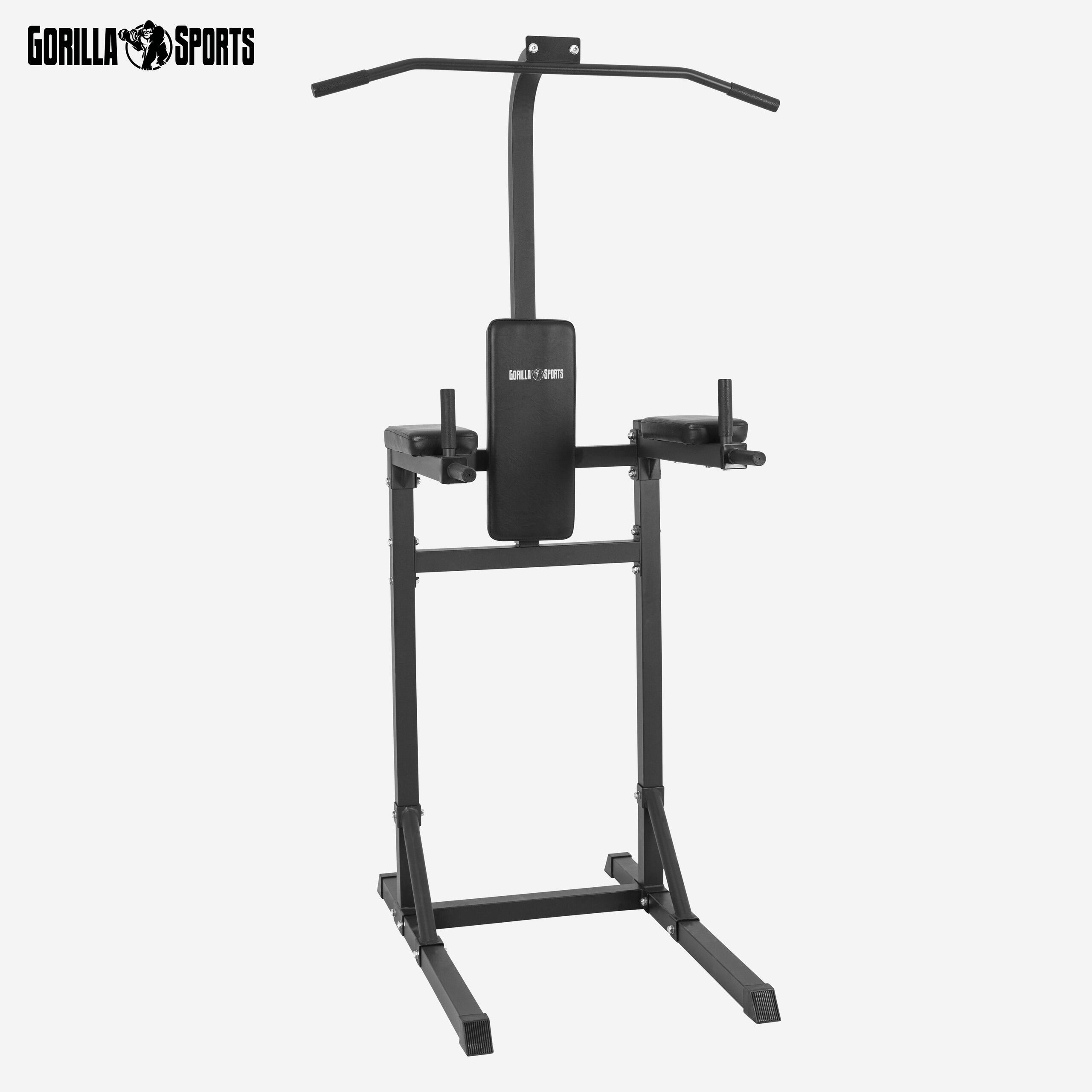 Silla Romana Musculación Gorilla Sports Negro 2/7