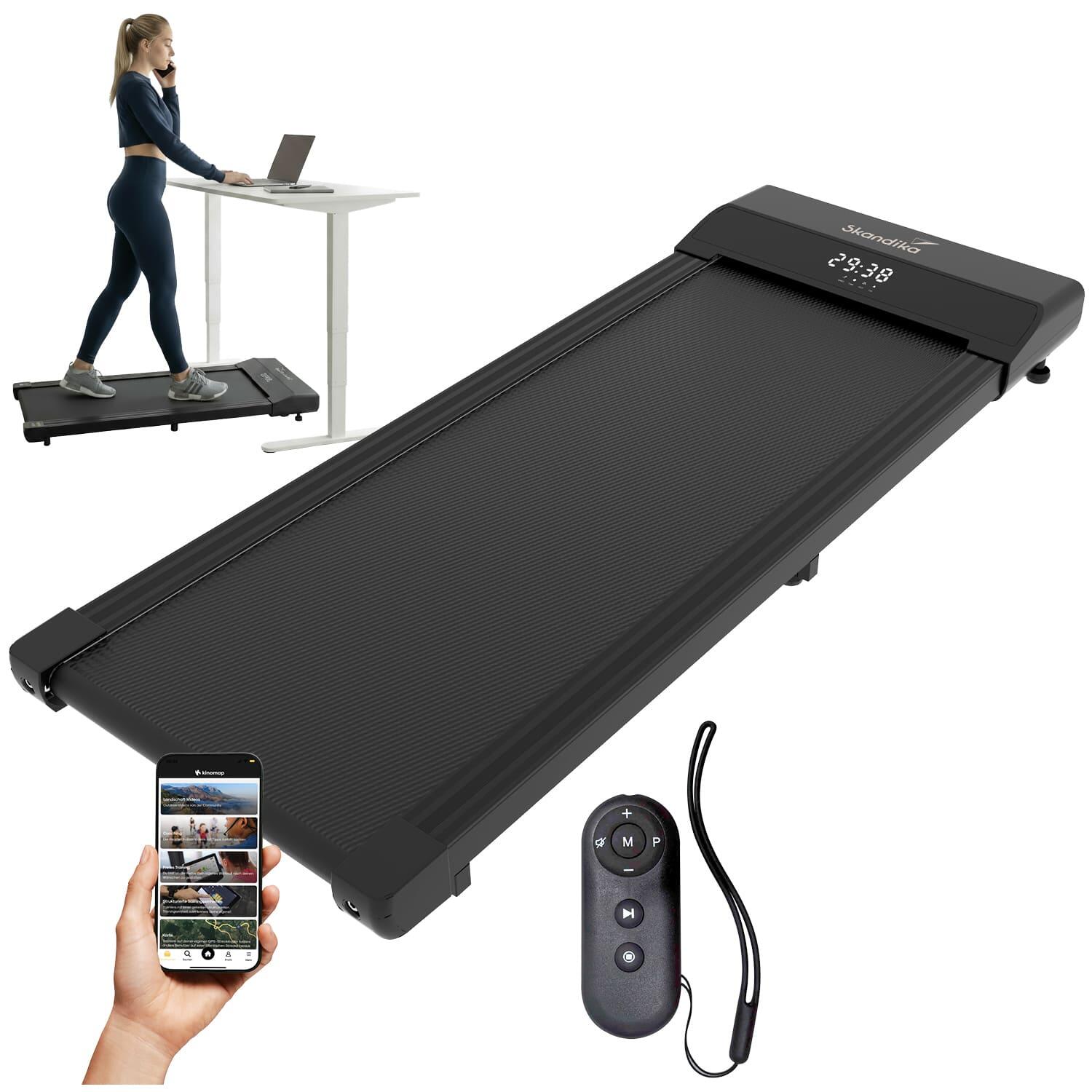 SKANDIKA Běžecký pás Nordik K6 110 × 39,5 cm 6 km/h