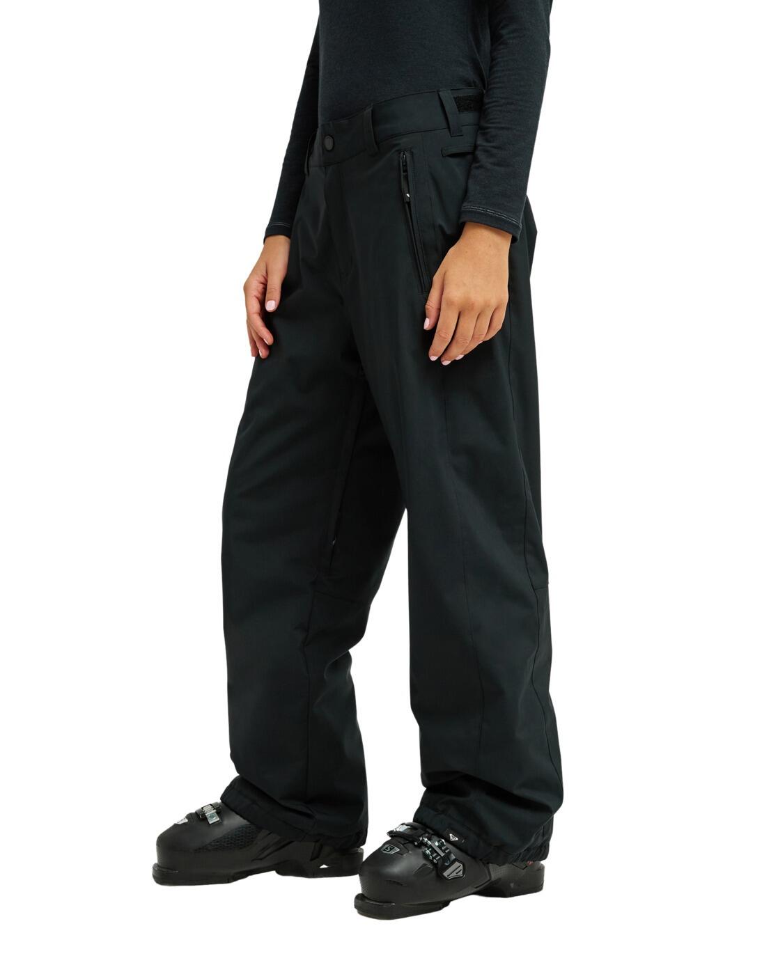 Technische Snow-Hose STEEPLAND Schwarz Dames 3/4