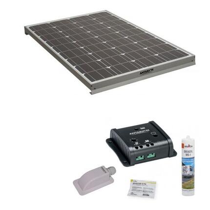 Pack ANTARION Panneau solaire 160W camping car + Kit de pose solaire avec