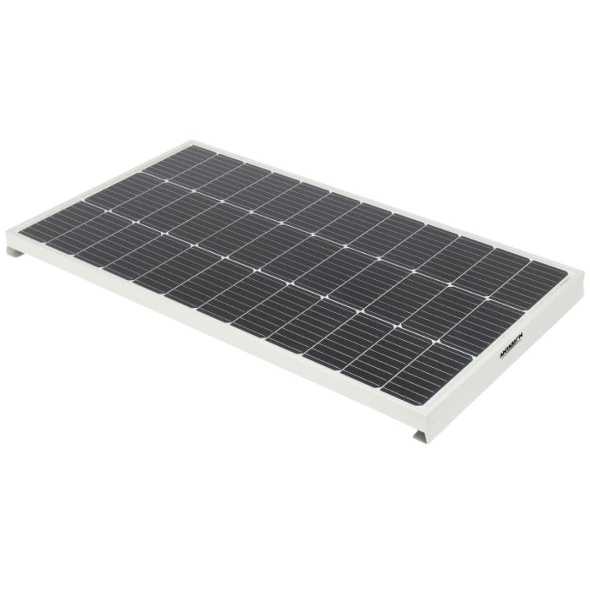 PACK ANTARION Panneau solaire Monocristallin 140W + Régulateur PWM 10A + Kit 2/4
