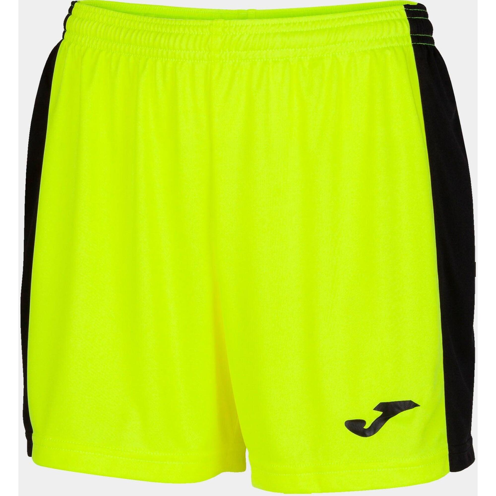 Joma - Short Football Femme Joma Maxi Jaune Fluo - Short - Jaune|noir - 52 2xl - Decathlon