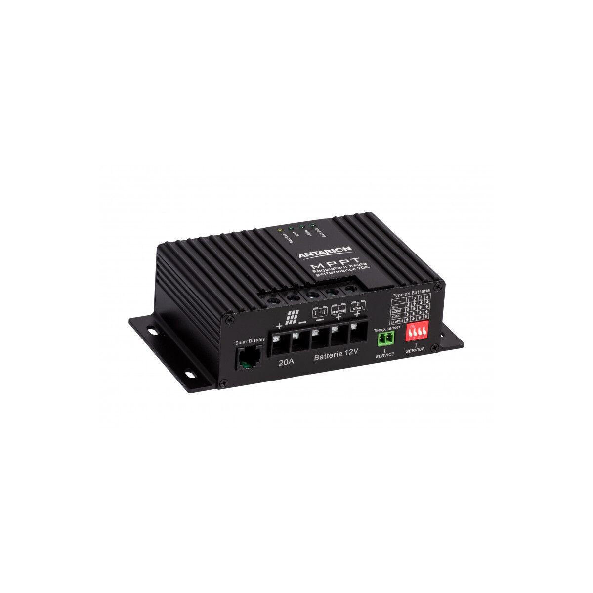 Pack ANTARION 2x Panneaux solaire 120W + kit de pose avec régulateur MPPT 320W 4/5