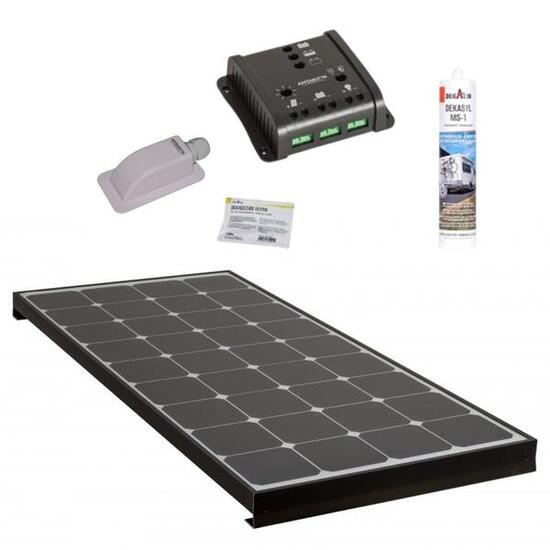 PACK ANTARION BLACK BOOSTER 170W Seul Panneau solaire Camping Car + Kit