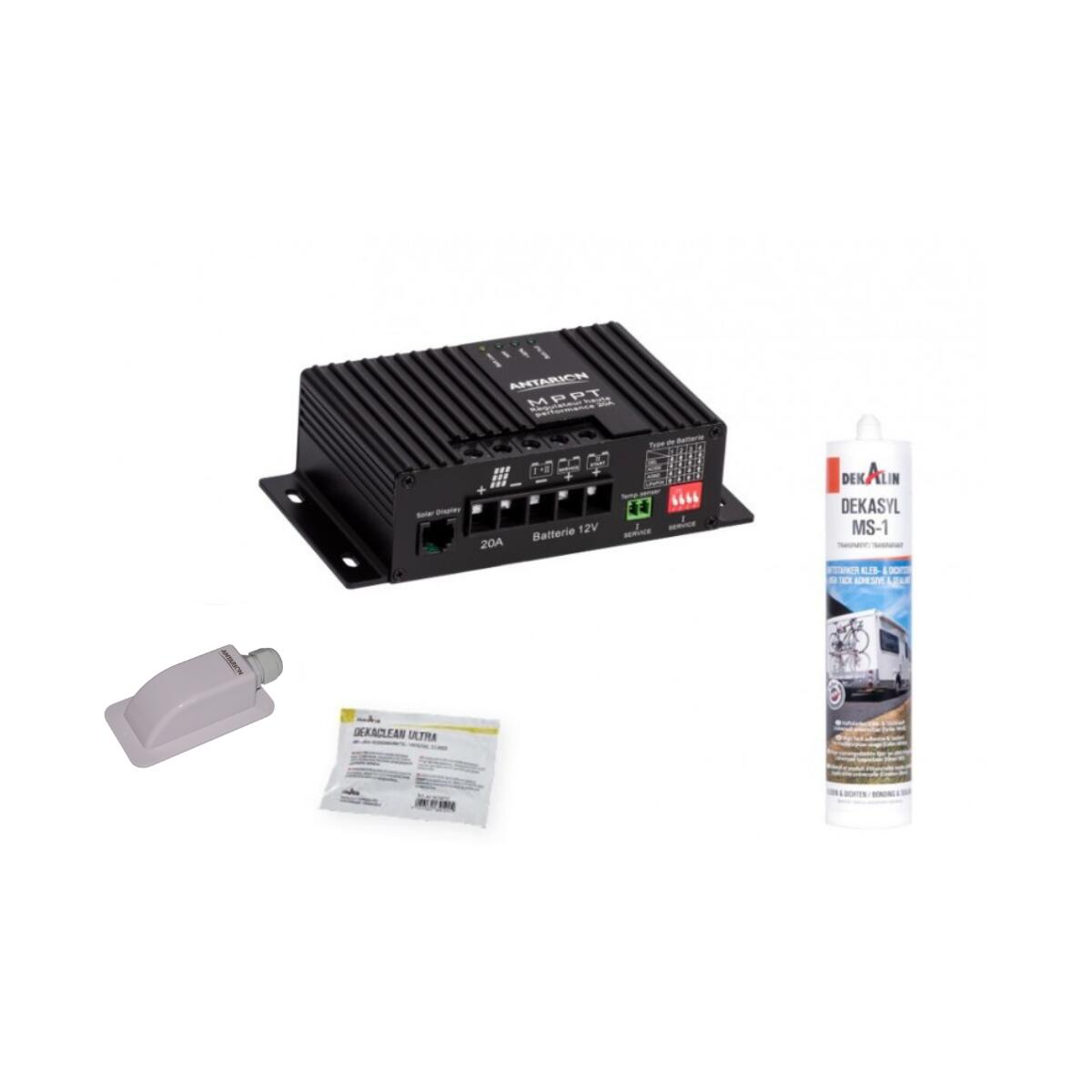 Pack ANTARION 2x Panneaux solaire 120W + kit de pose avec régulateur MPPT 320W 5/5