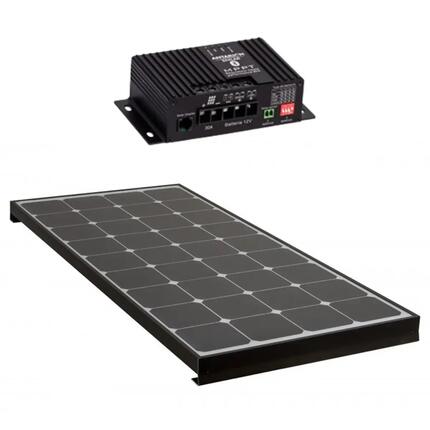 PACK ANTARION BLACK BOOSTER 170W Seul Panneau solaire Camping Car + Kit de