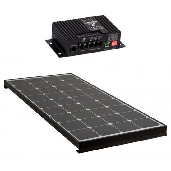 PACK ANTARION BLACK BOOSTER 170W Seul Panneau solaire Camping Car + Kit de