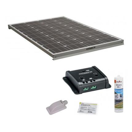 Pack ANTARION Panneau solaire 140W + Kit de pose Solaire avec Régulateur 160W