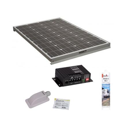 Pack ANTARION Panneau Solaire 120W Camping-car + Régulateur Solaire MPPT10