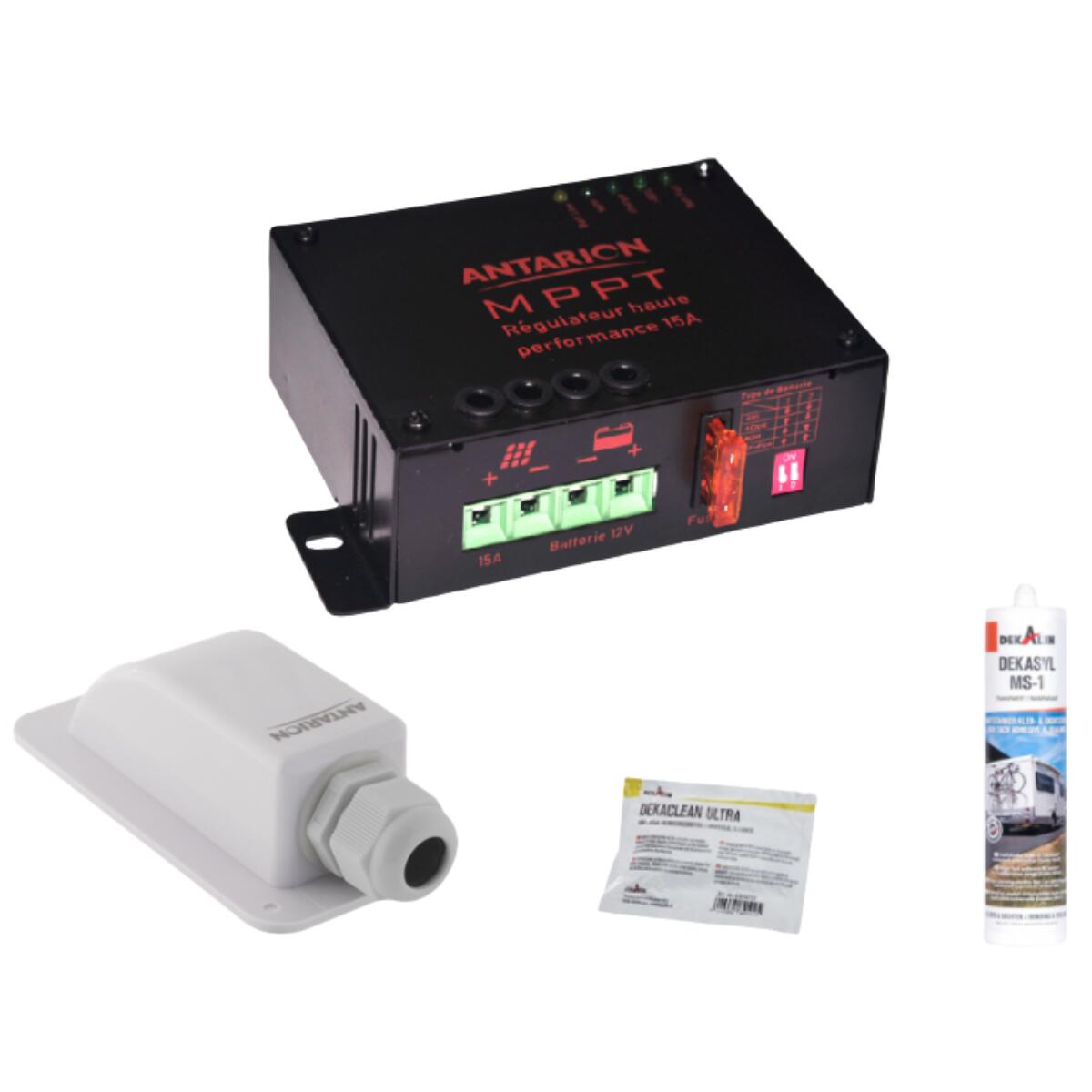 PACK ANTARION Panneau solaire Souple 150W + Régulateur MPPT 15A + Kit de pose 3/3
