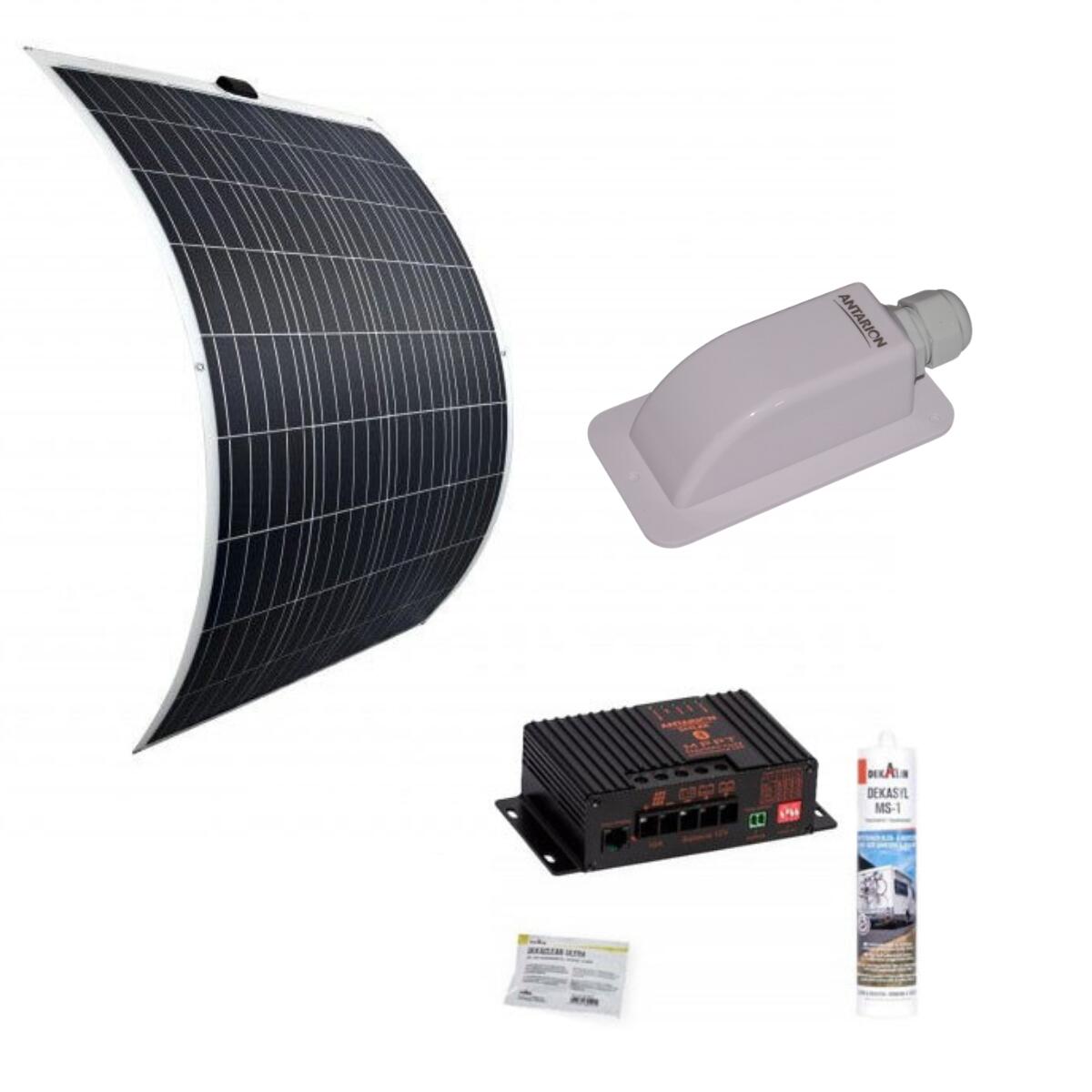 Antares - Pack Antarion Panneau Solaire Souple 135w + Régulateur De Charge Bluetooth + - Panneau Solaire - Taille Unique - Decathlon