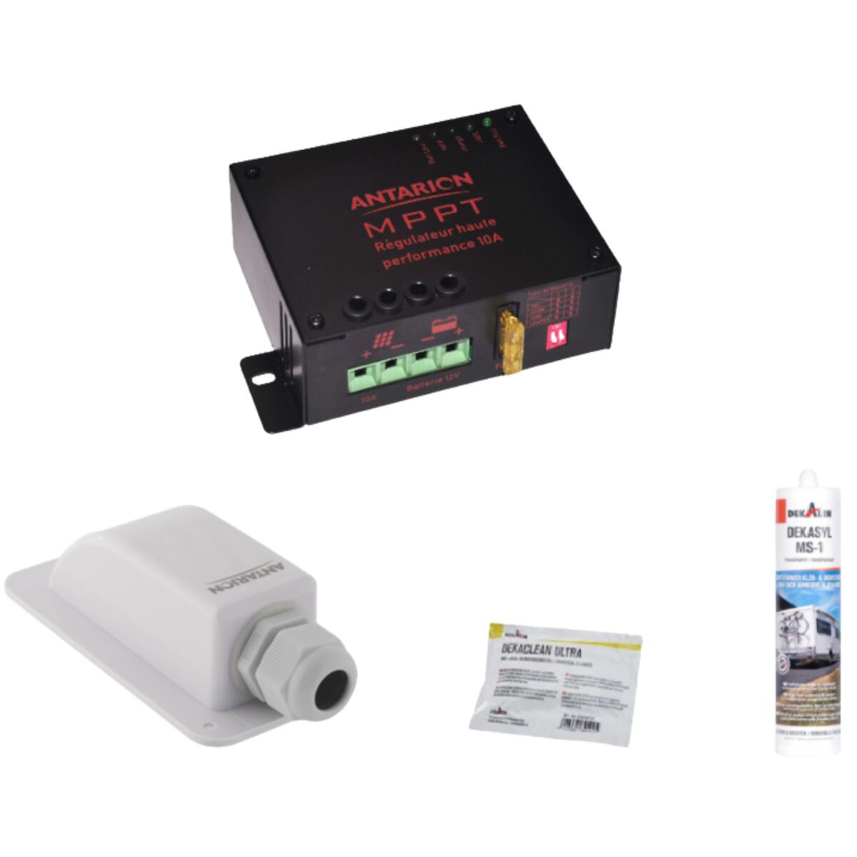 PACK ANTARION Panneau solaire Souple 135W + Régulateur MPPT 10A + Kit de pose 3/3