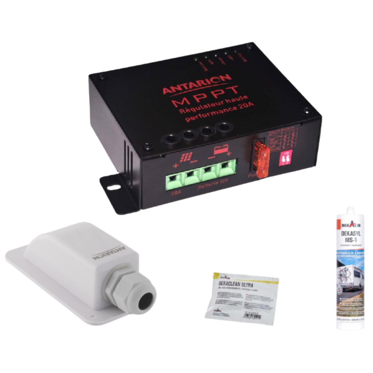 PACK ANTARION Panneau solaire Souple 170W + Régulateur MPPT 20A + Kit de pose 3/3