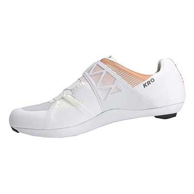 Chaussures de route DMT KR0 Evo Blanc/Brun, BOA, Tricot 3D 7/7