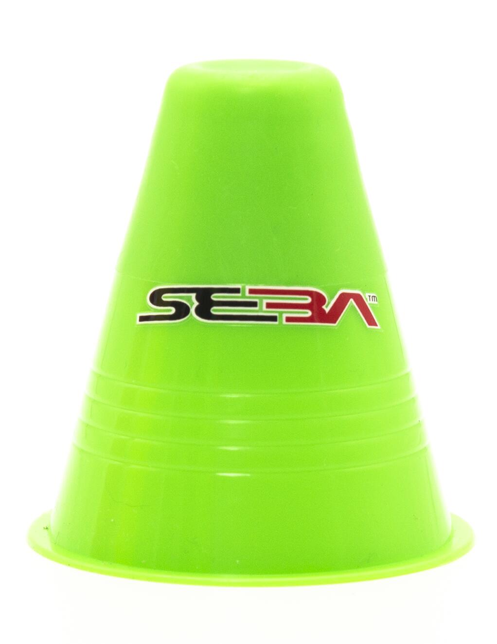 Zestaw 20 pachołków do slalomu na rolkach Seba Slalom Cones Dual Density 2/4