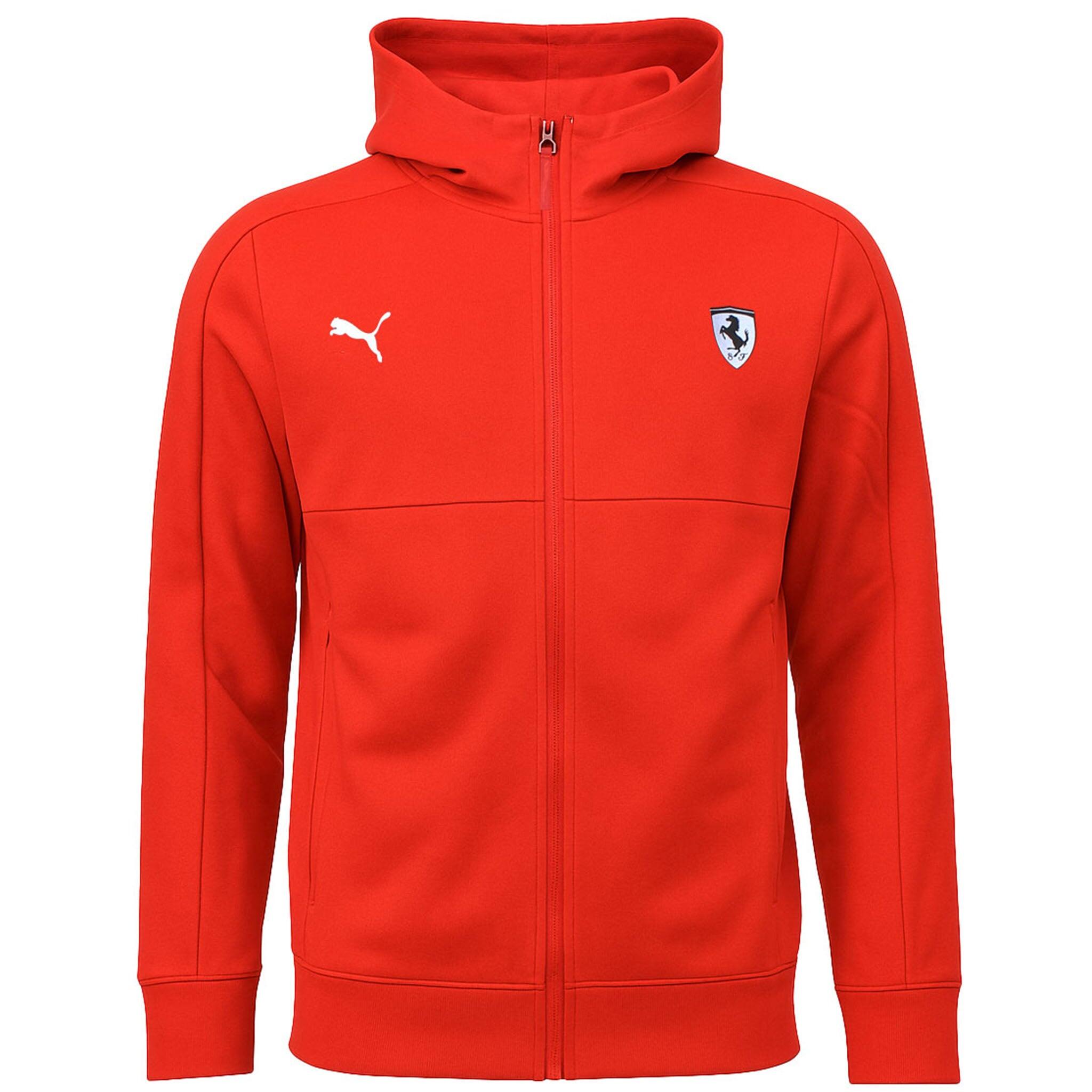 Puma x Scuderia Ferrari Mens Red Track Jacket 1/2