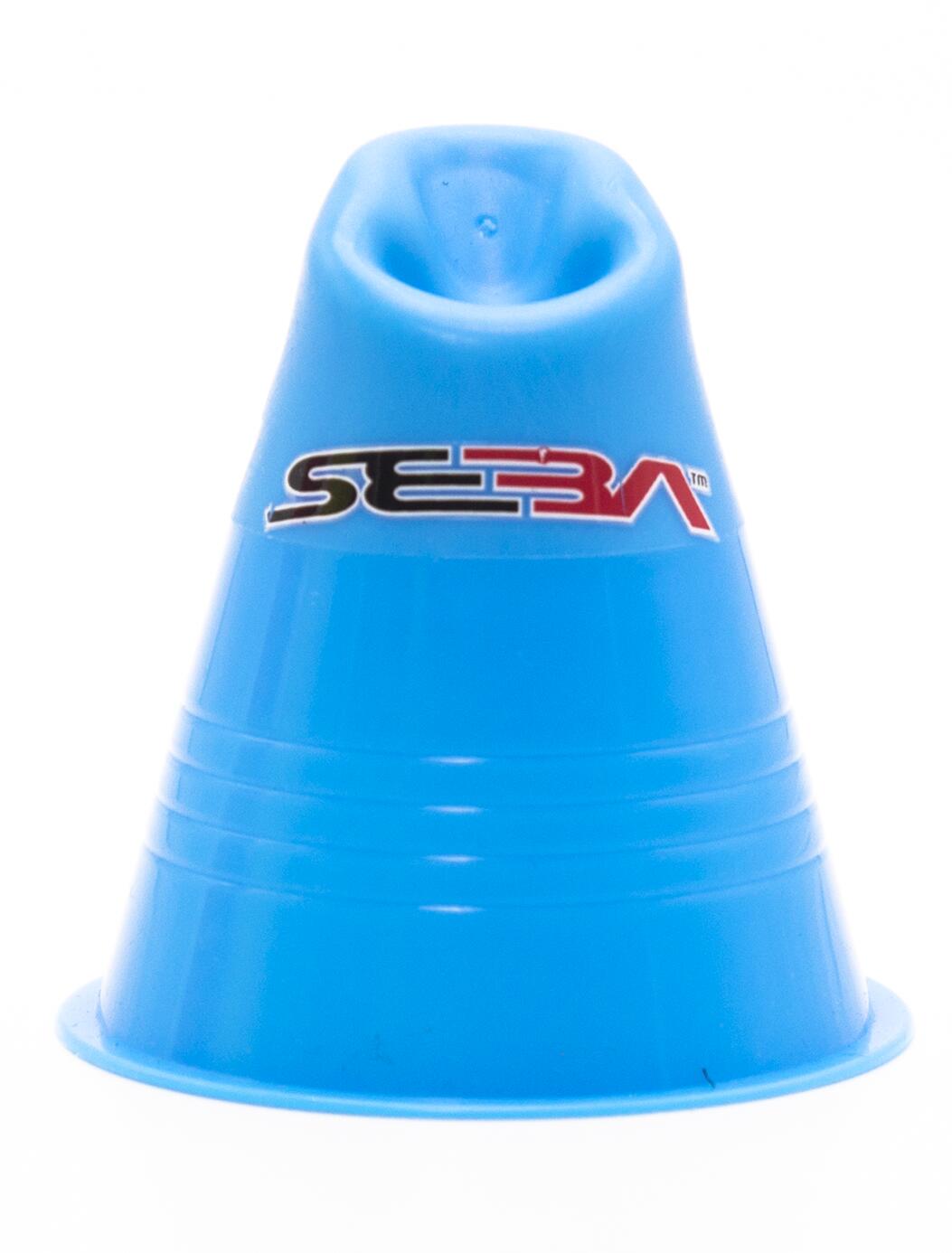 Zestaw 20 pachołków do slalomu na rolkach Seba Slalom Cones Dual Density 2/4