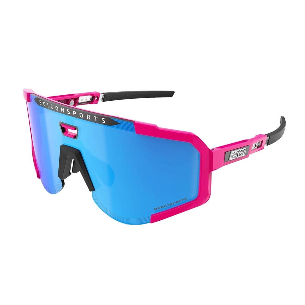 Scicon Sports Aeroscope Sunglasses — Multimirror Blue/Pink, Interchangeable Lens