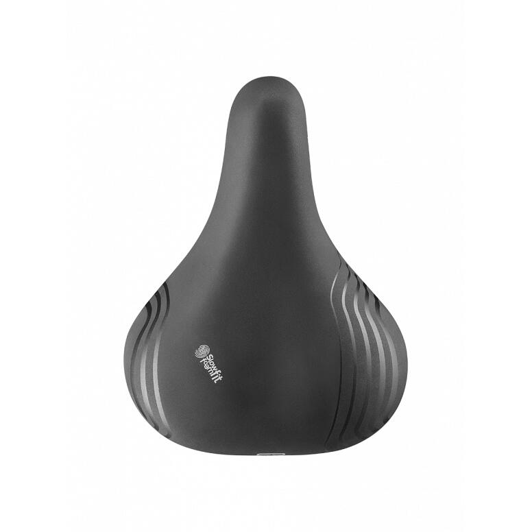 Selle vélo Roomy Relaxed noire 3/4