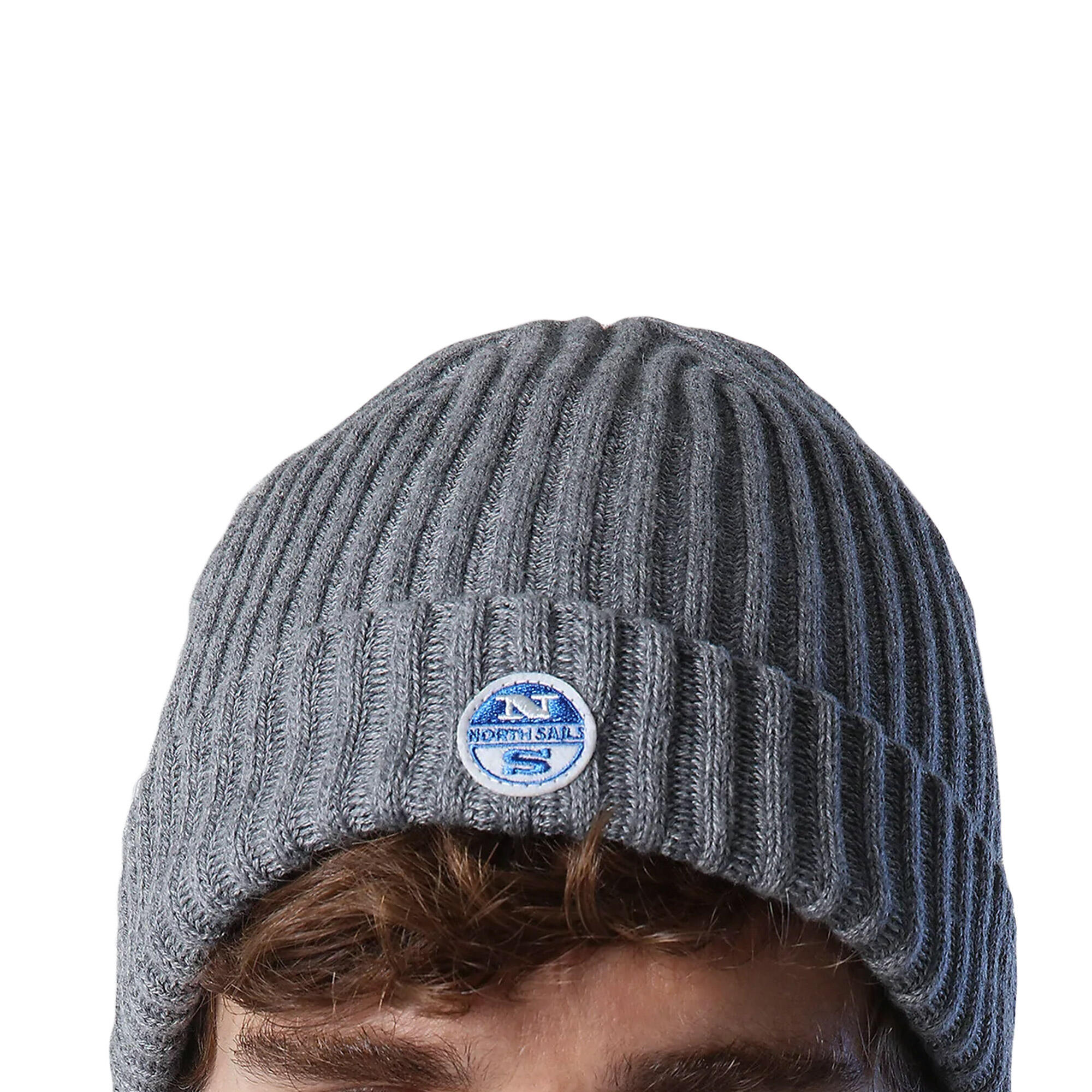 Hoed Met Fleecevoering Cotton Blend Grijs - 623183-0928 2/2