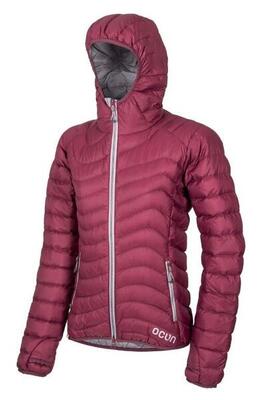 Damen Daunenjacke Ocún Tsunami Eco aus recyceltem Nylon, 650 cuin DWR, packbar