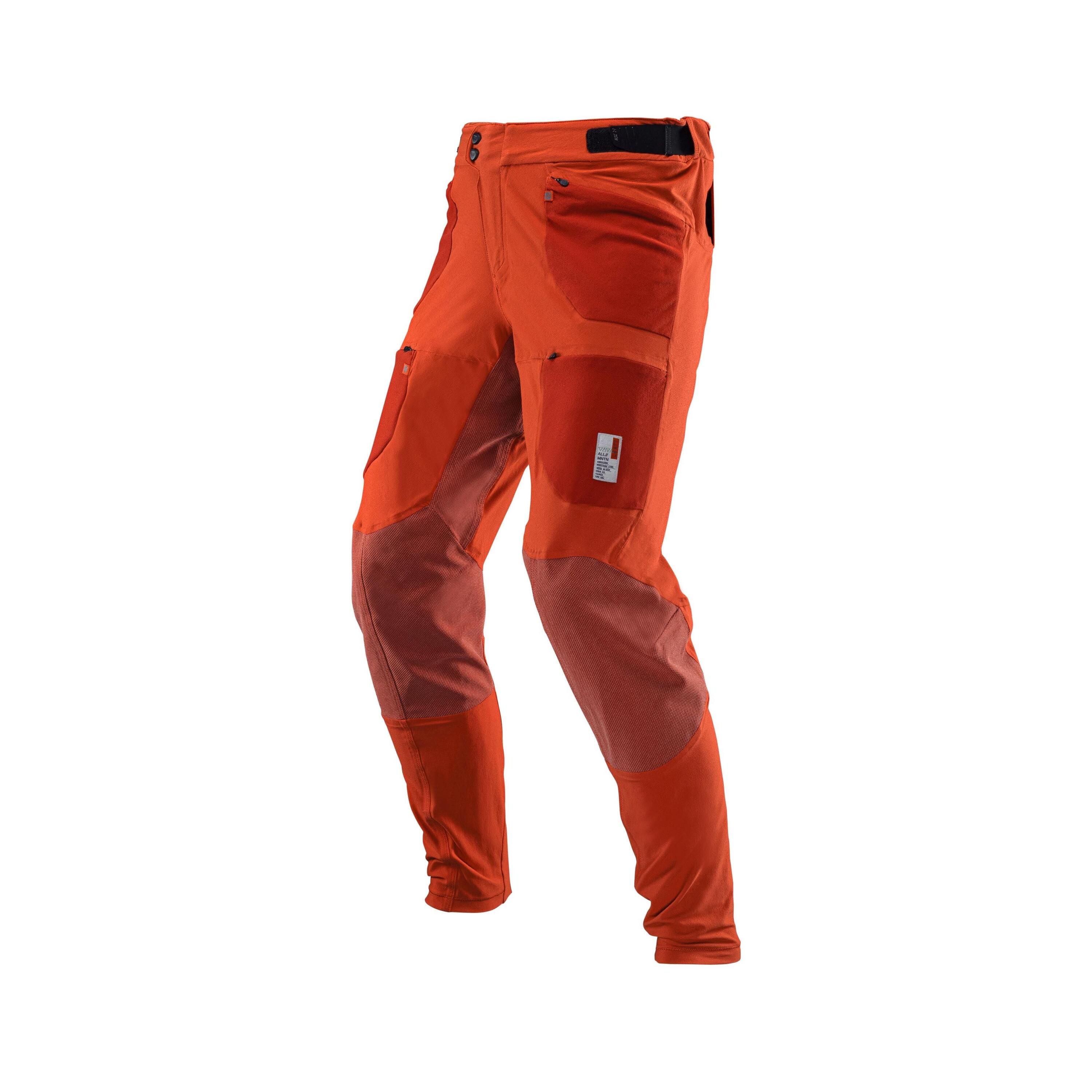 MTB-broek AllMountain 4.0  Rood Heren 5/7