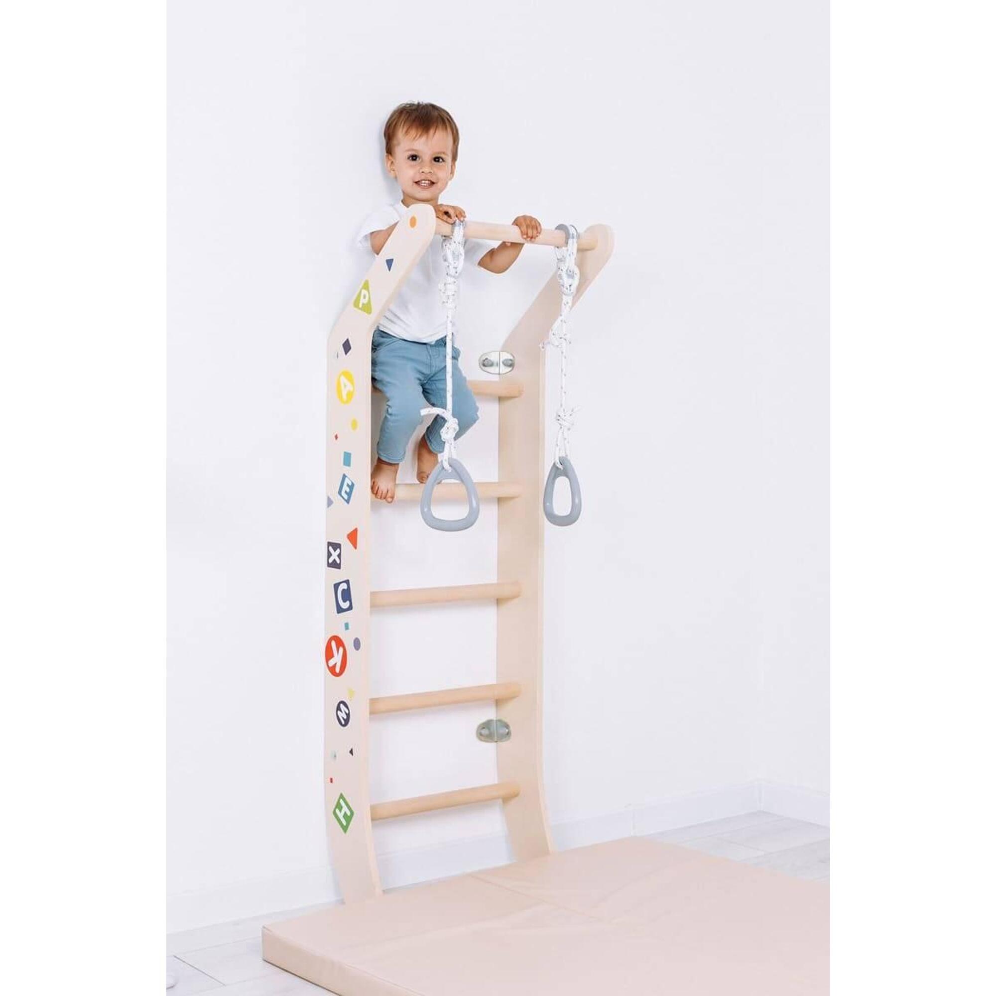 Copii Gimnastică Scară de perete din lemn pt. copii Mini Color Multicolor
