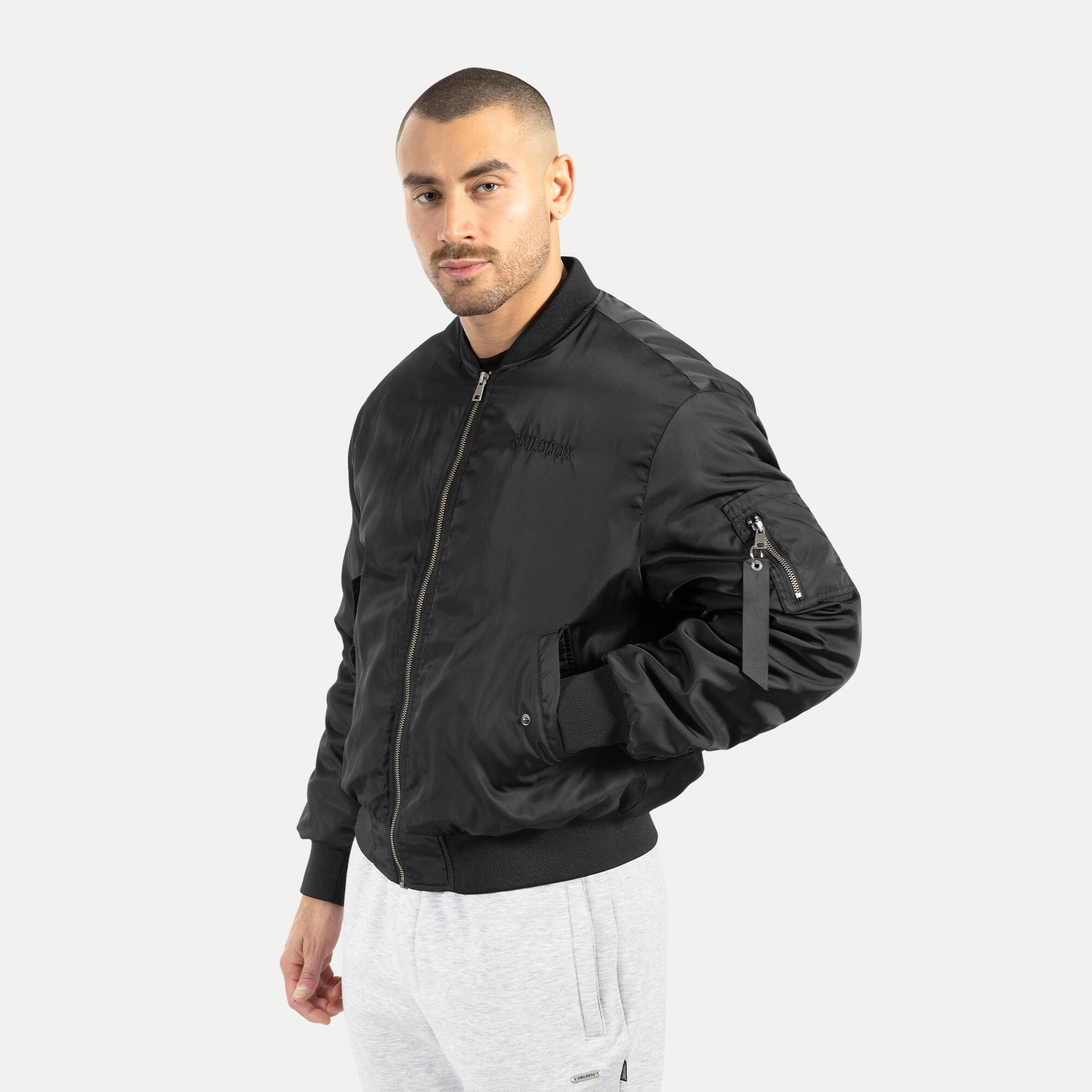 Herren College Jacke Daxton Schwarz 2/5