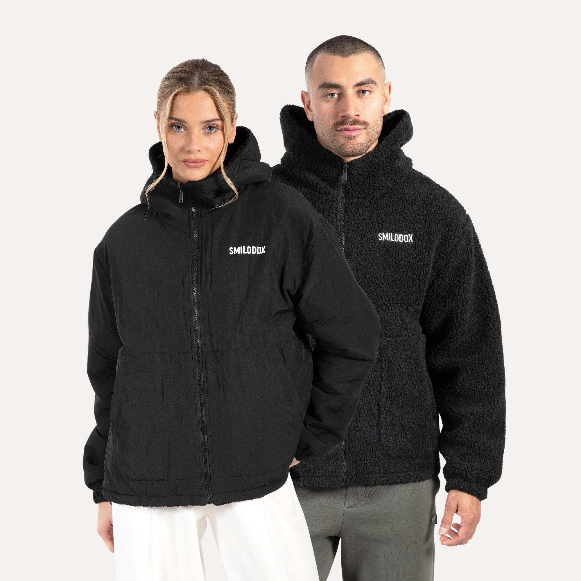 Herren Teddy Jacke Elior Schwarz 6/6