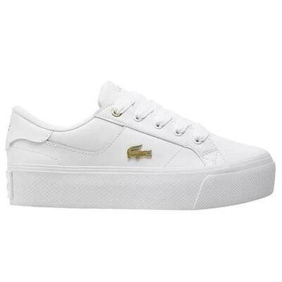 Sneakers lacoste model ziane kleur wit